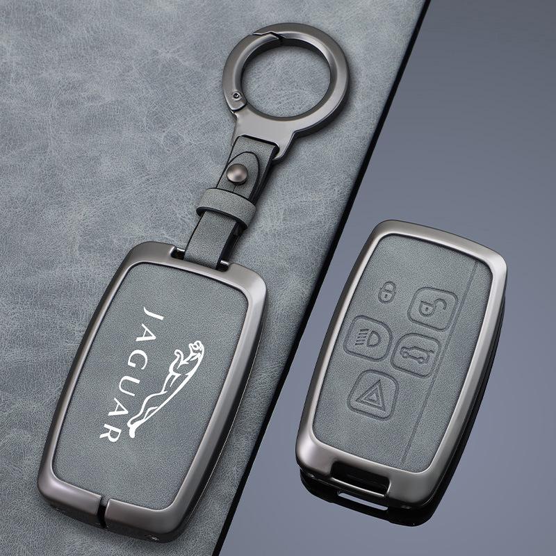 Jaguar Key Case Set for XFL, XEL, E-Pace, F-Pace, F-Type, I-Pace - Protective Shell & Buckle
