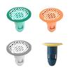 Floor Strainers Straining Cover Plug Bathroom Shower Anti-odor ABS Drain Core Anti-corrosion Water Filter with U-shaped Seal