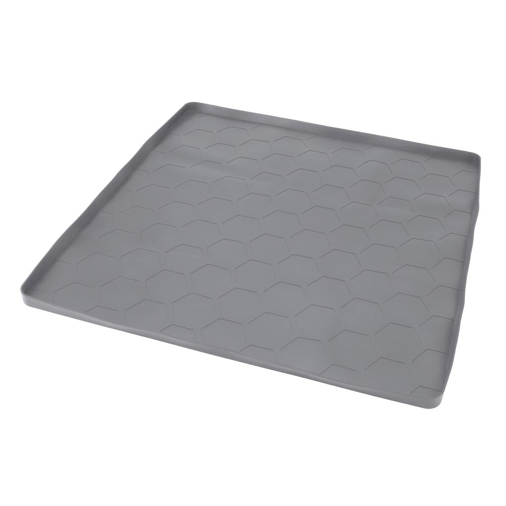 Fridge Silicone Mat Professional Scratch Resistance Leakage Proof Under Washing Machine Mat for Washing Machine Dryer Refrigerator