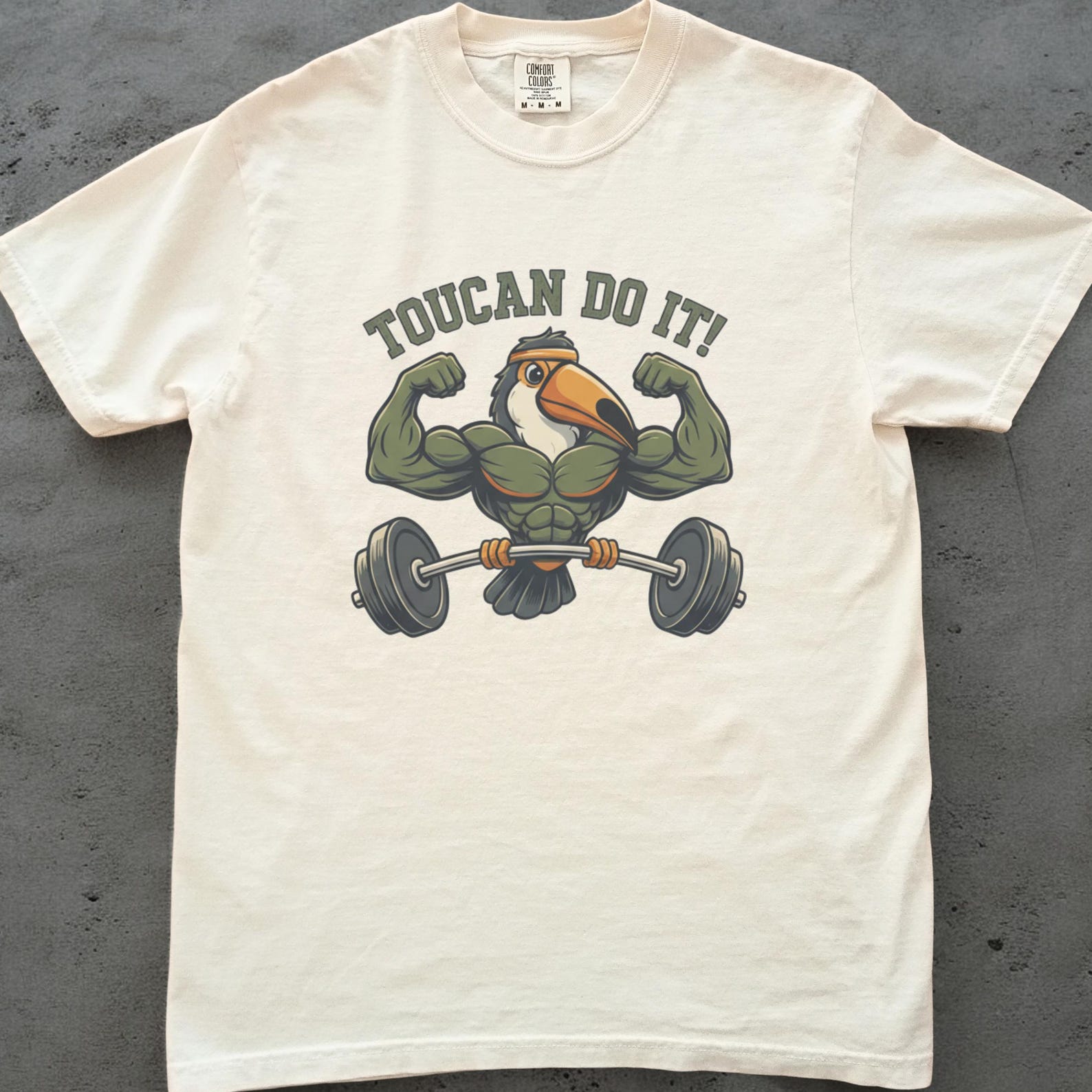 Funny Toucan Gym Shirt, Toucan Do It Tee, Animal Pun WorkouT shirt, Tropical Fitness Gift, Bird Lover Gym T shirt, Toucan Lover Gift 3XL