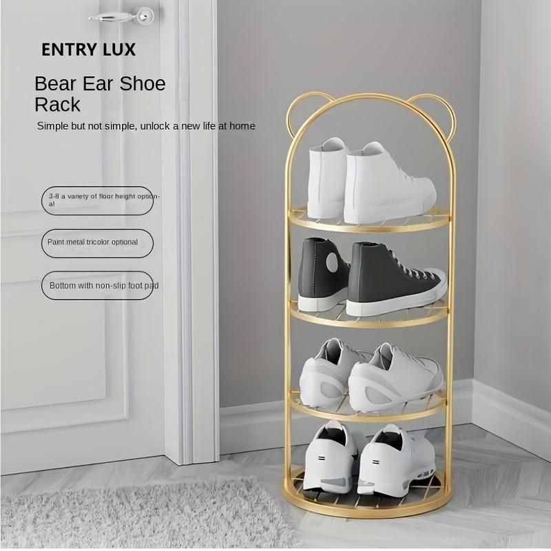 Multi Layer Shoe Rack Storage Rack, Sturdy and Durable Small Space Shoe Tower, Independent, Adjustable, Easy To Install