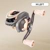 Portable Long-distance Casting Baitcasting Reel with 6.3:1 Speed Ratio Anti-splatter Line Micro-fishing Reel and 3+1 Bearing Clearance Reel Lure Reel