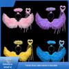 Six Angel Feather Wings for Children and Adults - Perfect for Performances, Halloween, Christmas, and Catwalks