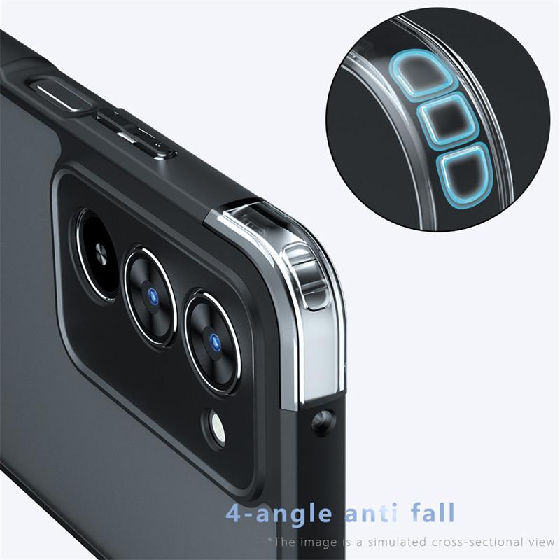 For Xiaomi Redmi 15 Case Xiaomi Redmi 15 Cover Bumper Luxury Matte PC + TPU Shockproof Silicone Protective Cover Xiaomi Redmi 15