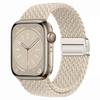 Geflochtenes Solo Loop-Armband aus Nylon für Apple Watch Band Ultra2 49 mm 9 8 7 41 mm Metall-Magnetarmband 45 mm 6 5 4 SE 44 mm verstellbarer elastischer iWatch-Gurt