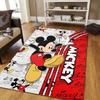 1 ks Koberec s motivem kreslených postaviček Disney, Kusový koberec, Protiskluzový koberec, Ručně pratelná podložka na podlahu, Vhodný do obývacího pokoje, ložnice, Domácí dekorace