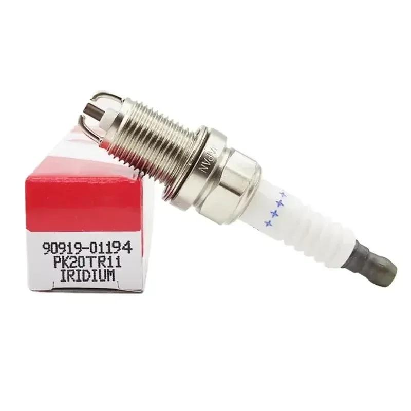 90919-01194 PK20TR11 Spark Plug for Alfa Romeo 145 146 147 155 156 GT GTV Toyota Camry Supra Avensis 3S-FE Lexus GS 1.8L 2.0L 4 Spark Plugs
