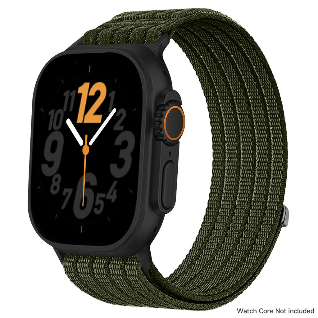 Geflochtenes Nylonarmband für Apple Watch Band Ultra 3 2 49mm 45mm 42mm Armband Iwatch Serie 11 10 9 8 7 6 SE 5 4 38 46 41mm 44mm 40mm