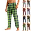 Men's Home Soft Pajama Pants Drawstring With Pockets Casual Sports Pants
