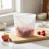 1Pcs Airtight Leakproof Food Grade Freezer Bag Reusable Silicone Storage Bags For Meat Veggie Marinating & Lunch