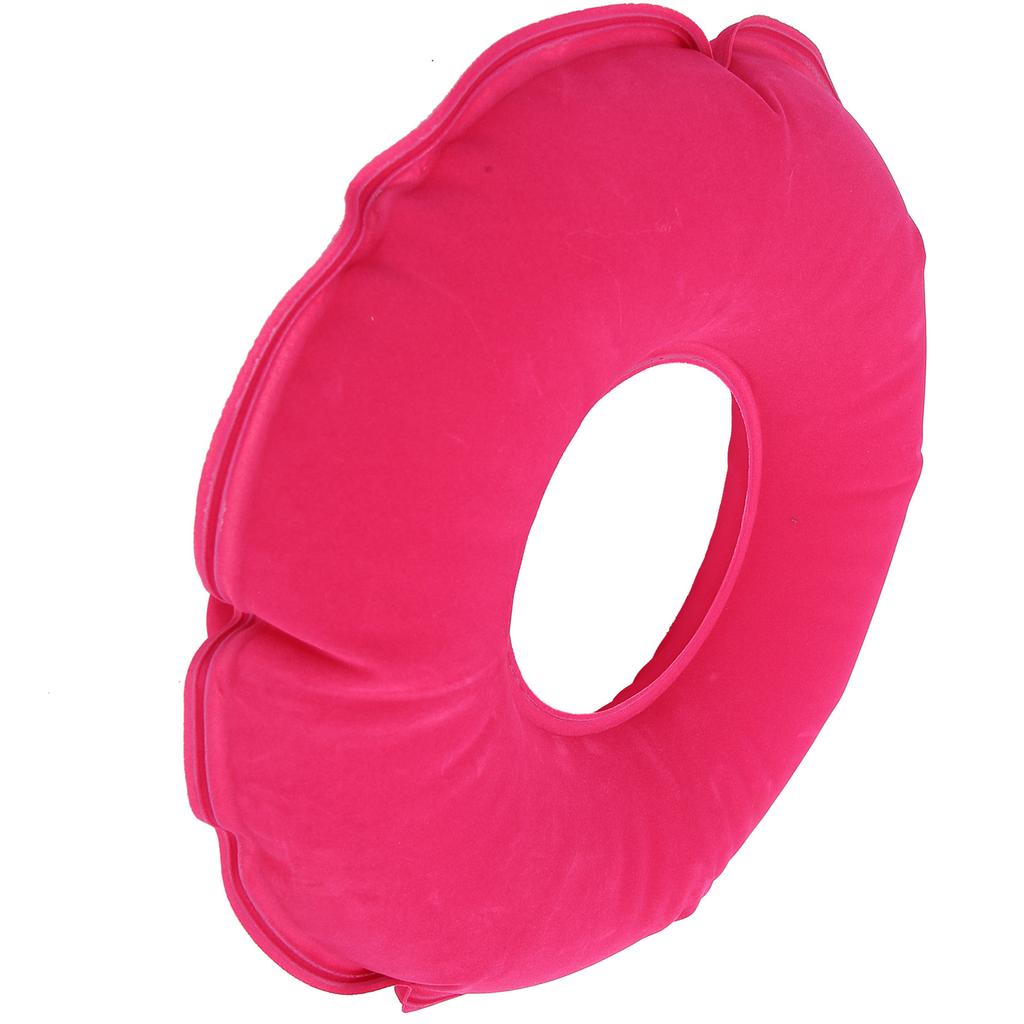 Inflatable AntiBedsore Cushion Round Shape Cushion for Elder Bedridden Patient with Pump(Royal Blue )
