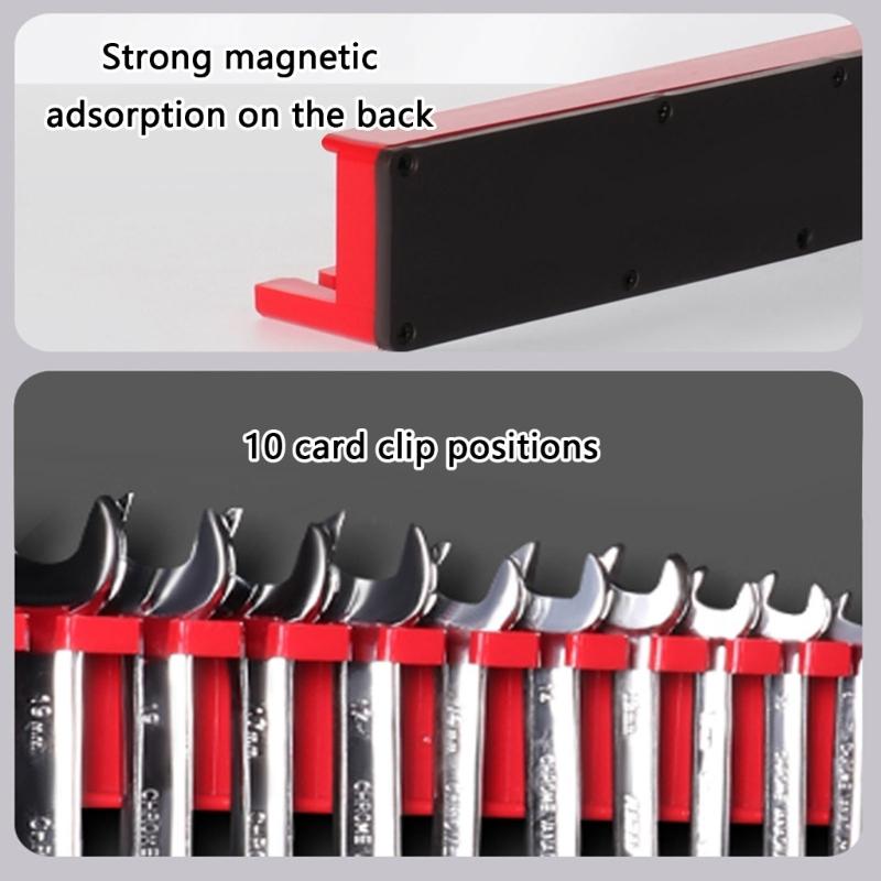 Magnetic Modular Wrench Organizers for Tool Drawer Storage for Professional Mechanics Organize Wrench Holder Tool Box