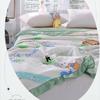 Summer Quilts Thin Air Confitioning Comforter Skin-friendly Home Office Nap Thin Blanket Quilted Bedspreads for Adults Kids