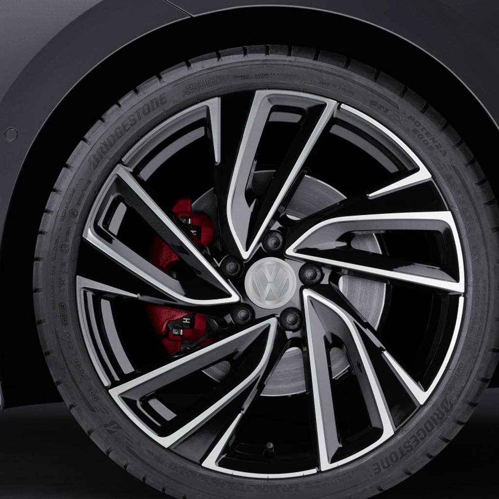 Pro VOLKSWAGEN VW 4ks 60/63/68mm Krytky středů kol automobilu Znak Kryty nábojů kol Autopříslušenství Pro VW R Rline Golf 4Mot
