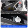 Für BMW X3 G01 2025 4 STÜCKE Auto Vordertür Seite Aufbewahrungsbox TPE Vordertür Organizer Ablage Auto Innenzubehör