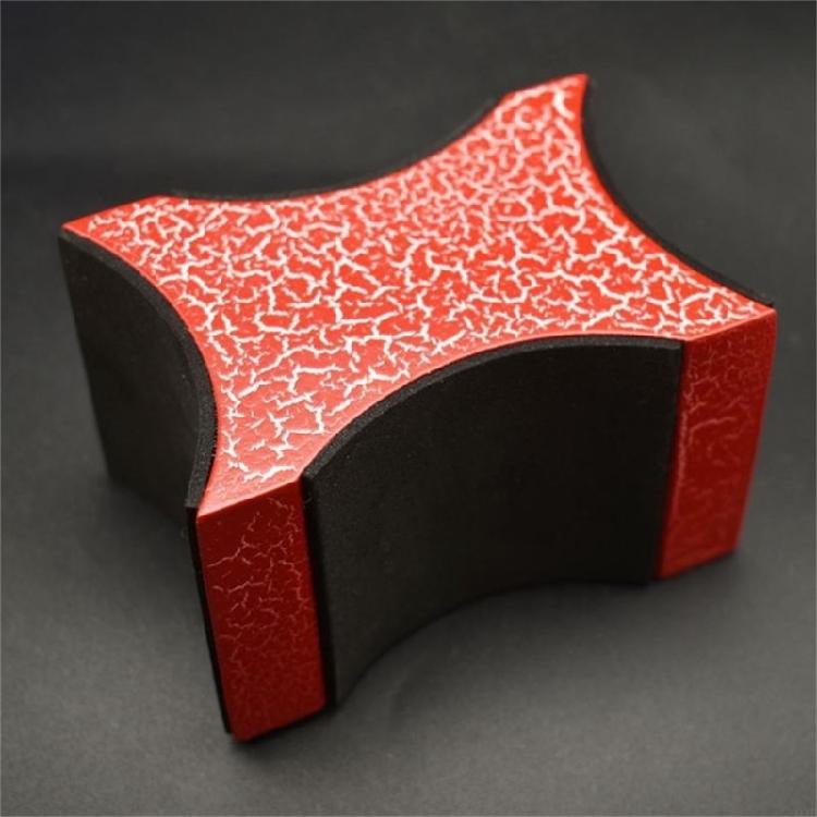 Ergonomic Guitar Neck Stabilizer Crack Proof Bakelite Construction Wood Texture for Professional Maintenance Use