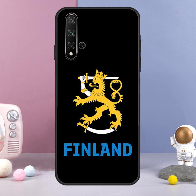 

Finland Flag For Huawei Nova 5T 9 10 SE 7i 8i 11i 12i Y73 Y90 Y70 Y72 Y61 Y91 Y60 P20 P30 P40 Lite Case Huawei P40 Lite 4G