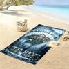 Name Custom Minnesota wild Print Beach Towel, Large Soft Quick Dry Towel for Beach Camping Swimming