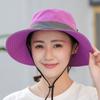 10PCS/LOT Parent-child Fishing Hat Outdoor Activity UV Protection UPF 50 Sun Hat Bucket Hat Womens Panama Hat Wide Brim Bob Hiking Hat