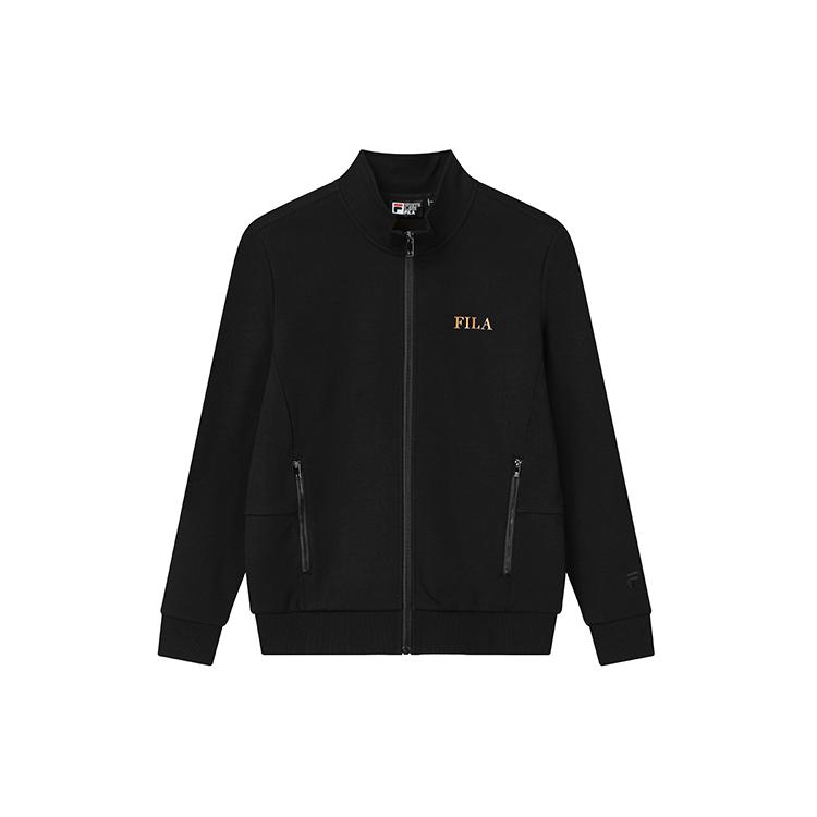 FILA Jackets Men s Jet Black Stand Collar Moderate Other F11M138553F-BK M