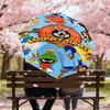 1pc Looney Tunes Automatic Open/Close Umbrella Compact Folding Umbrella with 8-Rib Shaft Lightweight Esign, for Women/Men1197A