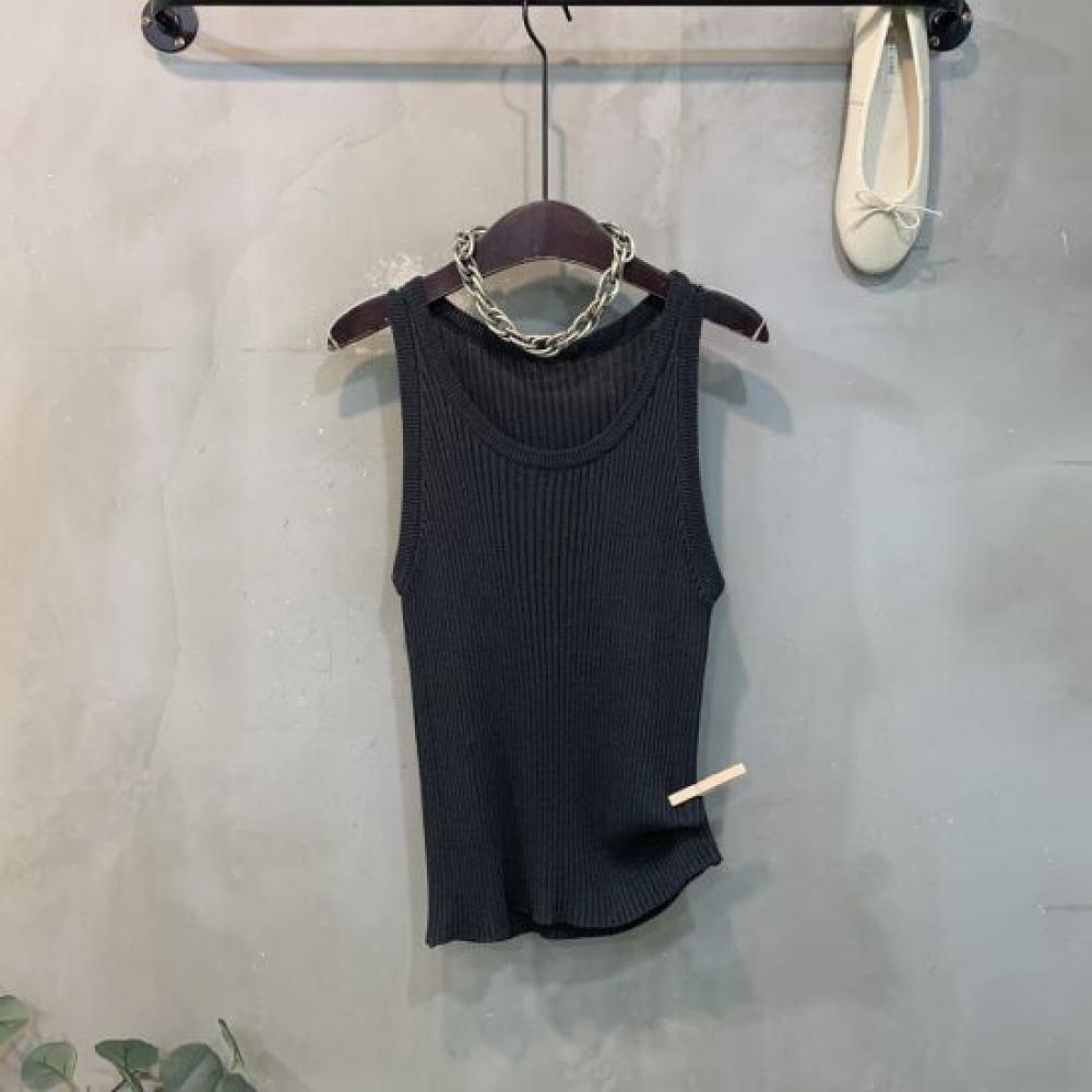 C S In The Room U neCk lInen SleeveleSS Knit 4 ColorS