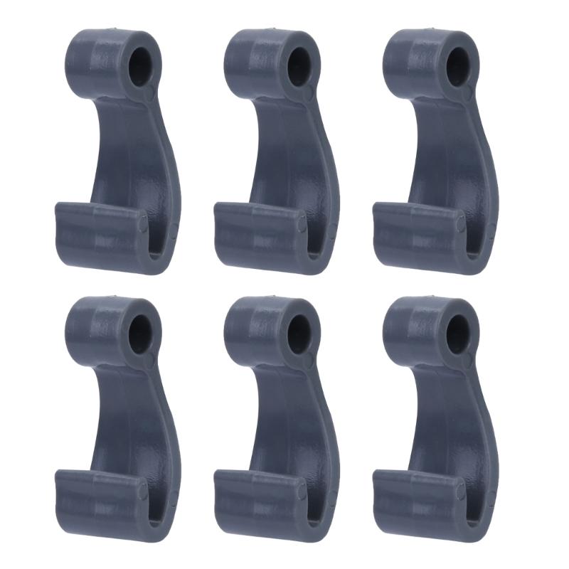 6 Pcs Snap Fasten Rope Hooks for Inflatable Boat Fishing Raft Marine Boat Cover