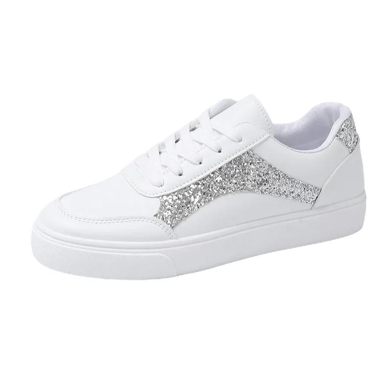 Fashion Sneakers Women's Shoes White Flats Running Sneaker Sports Sale Elegant Casual Designer Platform Barefoot Woman Trend Comfortable