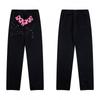 Sp5der Spider Web Foam Print Fleece Hoodie Loose Fit Hip Hop Sweatshirt Men Women