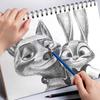 Drawing Pencils Set - Sketching and Shading Kit for Artists - Charcoal and Graphite Pencil Set - 35 Pcs