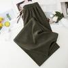 Beach Pants Casual Sports Pants Corduroy Wide Leg Pants