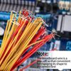 2-125 Mm Breadboard Jumper Wire Kits, PCB Circuit Boards Jumper Wire Cables Assortment Kits with 14 Different Lengths, for Breadboard Prototyping