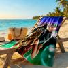 Gothic Style Beach Towel Super Soft Microfiber Quickdry Fabric Comfortable Lightweight