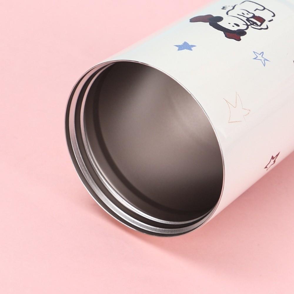 Leak-Proof Vacuum Straw Cup Cartoon Coffee Cup Portable Double Drink Insulated Cup  Daily Use