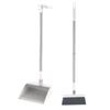 Plastic Broom And Dustpan Set With Hair Nonstick Head For Home Cleaning And Maintenance