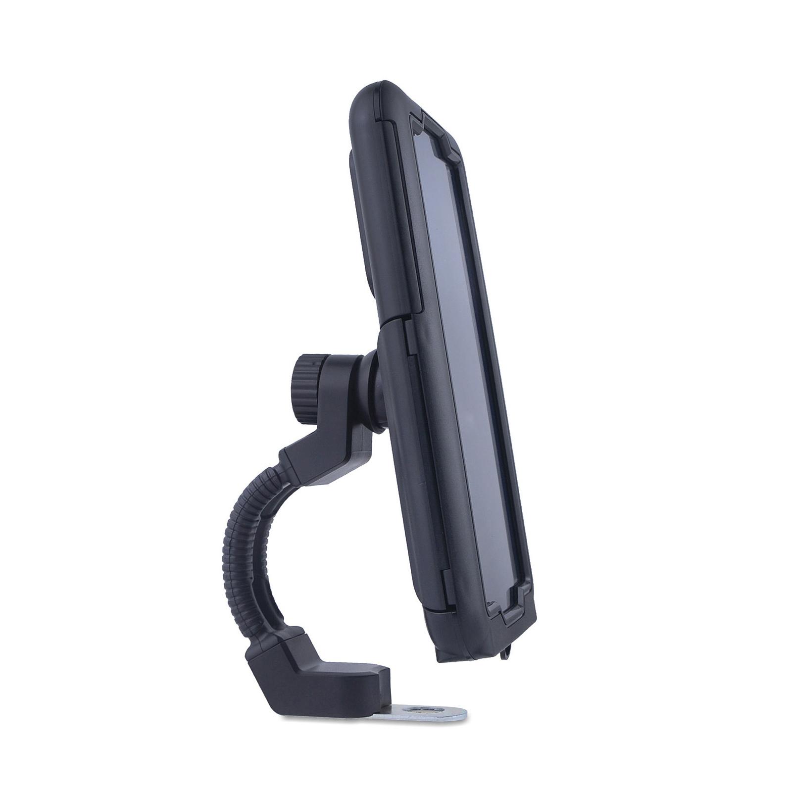 

Держатель для телефона на зеркало заднего вида мотоцикла, сумка для телефона на мотоцикле, вращающийся на 360 градусов держатель для мобильного телефона до 6,8 дюймов