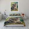 Koala On Grassy Background. Bedding Sets Duvet Cover Sets Duvet Covers Pillowcases(1 * Duvet Cover 2 * Pillowcases Without Duvet Insert)