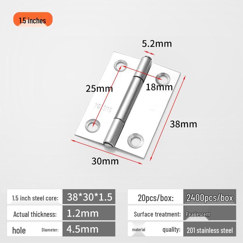 Tiché panty pro skříně a okna z nerezové oceli 304 - Velikosti: 1'', 1,5'', 2'', 3'', 4''