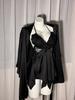 Butterfly Explosion Pure Desire Wind Suspender Bow Nightdress Ice Silk Sexy Suit