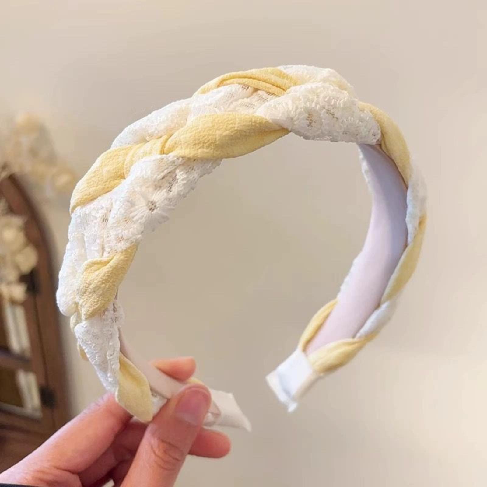 

Non- Toothed Headband For Pressing Bangs And Broken Hair, Black And Brown Face Washing Hair Accessories For Women One Size зелений