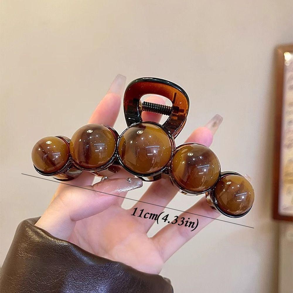 11cm Hair Clip Retro Shark Clip Fashion Hair Claw  Daily Use