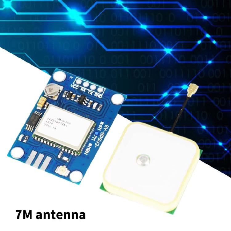 GY-GPS6MV2 Signal Module 25x25mm Lareg Antennae with EEPROM and Backup Battery for Drones Enthusiasts