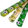 12Pcs Soccer Glove Pattern Slap Bracelets Kids Wristband Football Snap Bracelet