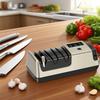 Electric Knife Sharpener Digital Display Adjustable Rotational Speed Precision Professional Serrated Knife Scissors Sharpening Tool