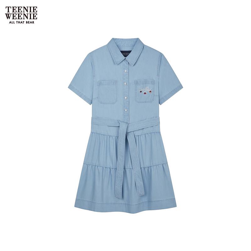 

Teenie Weenie Women s Bear Letter T-Shirt Dress M