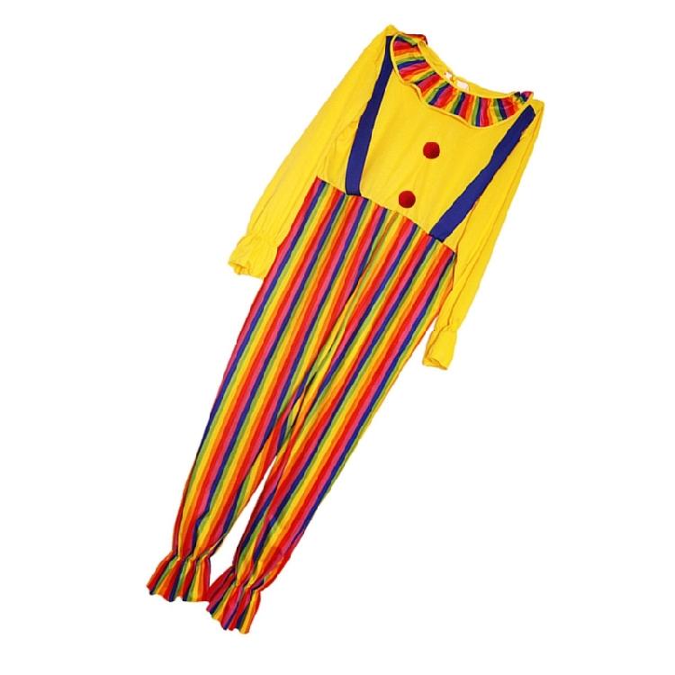 Clown Costume Accessories Set Clown Costume Set Clown Clothes Clown Bag for Halloween Cosplay Party Carnivals