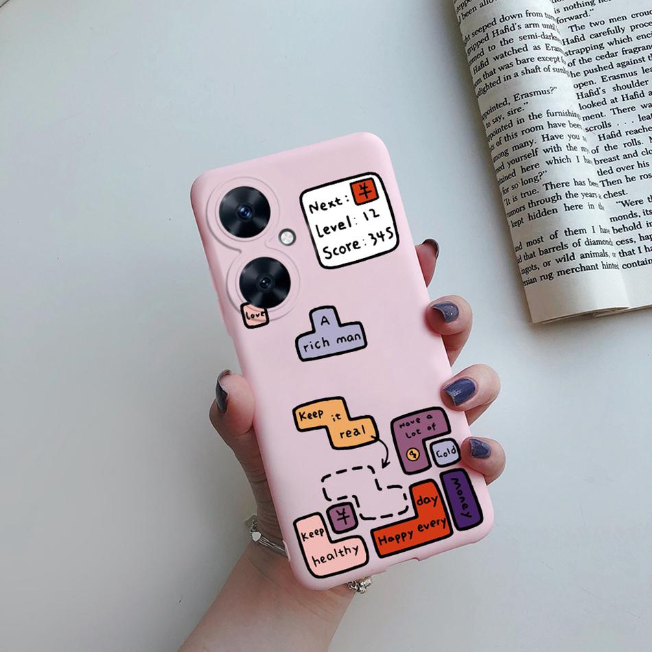 For Huawei Nova 11i Case 2023 Fashion Cute Painted Soft TPU Silicone Back Cover For Huawei Nova 11i 11 I Pro Nova11i Phone Cases
