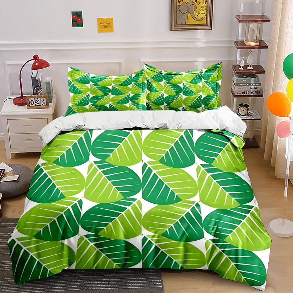 Verdant harmony in nature. Bedding sets Duvet covers Pillowcases(1* Duvet Cover 2* Pillowcases without duvet insert)