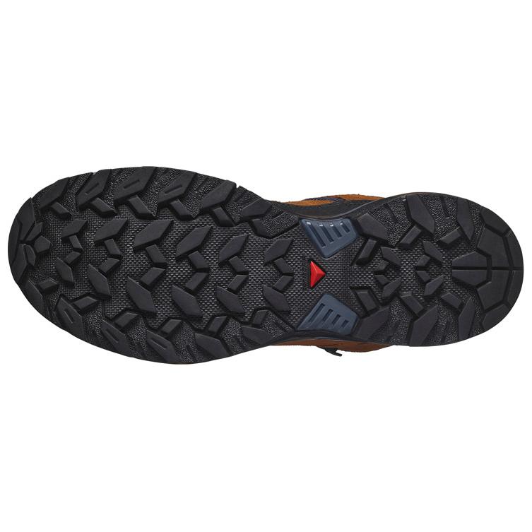 SALOMON X Ultra 360 Ltr Mid Gtx Cómodas Antideslizantes Duraderas Zapatillas de Senderismo Hombre Zapatillas de Senderismo Marrón Gris L47570700