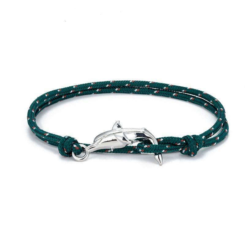 Little Fresh Dolphin Couple Bracelet Multi-Circle Adjustment Jewelry Ocean Series